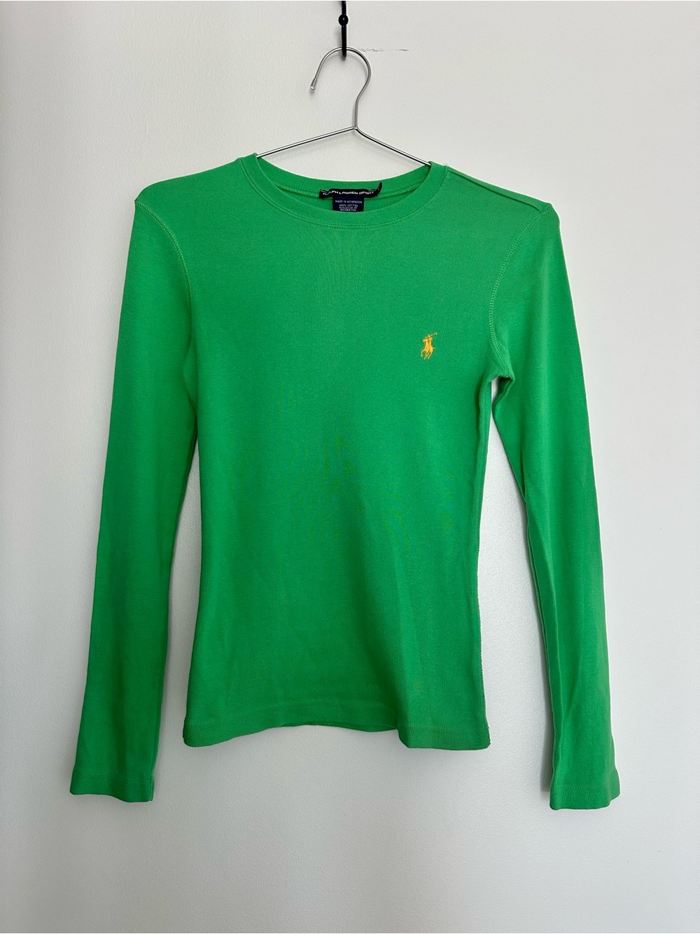 Polo Ralph Lauren Green Long Sleeve T-Shirt